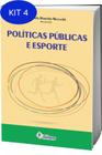 Kit 4 Livro Políticas Públicas E Esporte