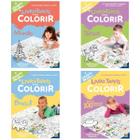 Kit 4 Livros Infantil Tapete para Colorir