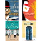 Kit 4 Livros O Alienista + O homem que sabia javanês e outros contos + Iracema + O Ateneu Raul Pompéia Ciranda Cultural - Atividade Educativo Amigo
