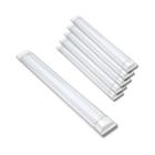 Kit 4 Luminária Linear Tubular 60cm 6500K