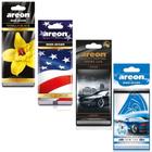 Kit 4 Melhores Perfumes Carro Cheirinho Aromatizador Areon