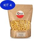 Kit 4 Milho Torrado Mostarda E Mel 1Kg