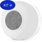 Kit 4 Mini Caixa De Som Bluetooth Prova D'água Speaker
