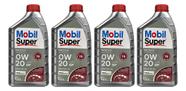 Kit 4 Mobil Super 3000 Fórmula D1 0w20 Ford Wss-m2c947-a