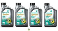 Kit 4 oleo 15w40 semissintetico syntium 800 petronas - 1l