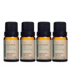 Kit 4 Óleo Essencial de Menta Piperita Via Aroma 10ml - Hortelã Pimenta