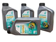 Kit 4 Óleo Semissintétco 15w40 Petronas SYNTIUM Maior Resistência