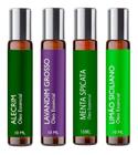 Kit 4 Óleos Essenciais Bem Estar Roll On 10ml