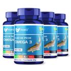 Kit 4 ômega 3 (540 epa 360 dha) 60 cápsulas muwiz