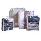 Kit 4 Organizadores Guarda Roupa Multiuso + 4 Envelopes Armário Gaveta - Bubag!