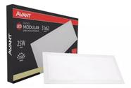 Kit 4 Painel Plafon Led 25w 4000k 2000lm Embutir 31x62 Cm - Avant