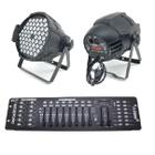 Kit 4 Par Led Rgbwa 60 Led De 3W + Mesa Dmx 512