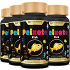 Kit 4 Peixote Omega 3 Infantil Mastigavel 60Caps Hf