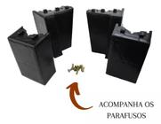 Kit 4 Pés Para Fogão Braslar Sirius E Horus + Parafusos