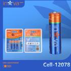 KIT 4 pilhas recarregável AA 1.2V 2900 mAh INOVA cell 12078