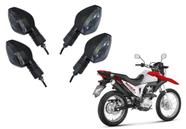 Kit 4 Piscas Fume Mini Bros 2014 Honda Cg Titan Fan Ate 2013