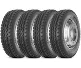 Kit 4 Pneu Durable Aro 22.5 275/80r22.5 149/146M 16 PR TL DR877 Liso Misto