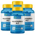 Kit 4 Polivitamínico 500Mg A - Z Profissional 120 Cápsulas - Profissional Beleza