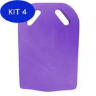 Kit 4 Prancha De Natação 40X27Cm 30Mm - Roxo