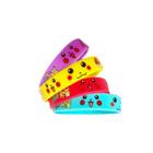 Kit 4 Pulseiras Pokémon 6cm Colors Infantil Anime Crianca