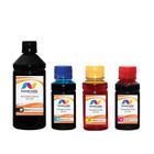 Kit 4 Recarga para Cartucho Tankfull Para Canon IP7210 IP8710 IX6810 MG5510 - Canon CLI 151 de 500ml Black e 100ml Color - Toner Vale