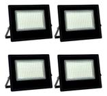 Kit 4 Refletor 30w Led Slim Cor 6500k Branco Frio Ip67