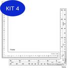 Kit 4 Regua Para Corte E Costura-C-13/30