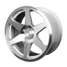 Kit 4 Roda Aro 17x8 Rodera GT 4X100 et 35 Prata Diamante RDR51