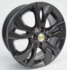 Kit 4 Rodas Aro 15x6 4x100 GM Onix 2022 Preta Krmai S35