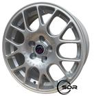 Kit 4 Rodas Aro 15x6 BBS Morgan 5x100 Prata