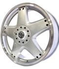 Kit 4 Rodas Aro 17x6 Vw Saveiro Summer 4x100 BRW 1450