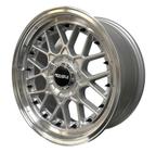 Kit 4 Rodas Aro 17x7.5 Rodera RS2 4x100/108 ET10 Prata