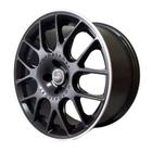 Kit 4 Rodas Aro 17x7 Morgan 5x100 Black Acetinado