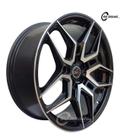 Kit 4 Rodas Aro 20x8 Incitatus B.A.R 5X100 Black Diam.