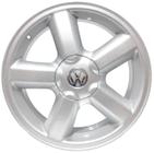 kit 4 Rodas Aro15x6 Vw Gol Gti Gol Bolha 4X100 Prata