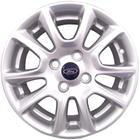 Kit 4 Rodas Original Ford Ecosport ka fiesta Aro 15 4 X 108 Prata Tala 6,5 Et 37,5