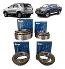 Kit 4 Rolamento Diferencial Dianteiro Toyota Hilux Sw4 2015