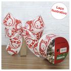 Kit 4 Rolo Fita Aramada Natal Boneco De Neve Decoração Natalina 6,3cm x 9,14m