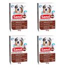 Kit 4 Sabonete em Barra Coco Sanol Dog para Cães e Gatos 90g