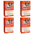 Kit 4 Sabonete em Barra Sanol Dog Neutro p Cães e Gatos 90g