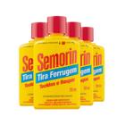 Kit 4 Semorin Gotas O Tira Ferrugem Roupas 50ml Cada