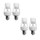 Kit 4 Sensor De Movimento Para Lâmpada Soquete E27 Novidade