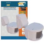 Kit 4 Sensor Presença Frontal Externo Smart X-Control Temporizador