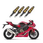 KIT 4 Seta Sequencial Pisca de Led Universal Modelo P09S Estrela Moto CB 1000R Ano 2010 2011 2012 2013 2014 2015