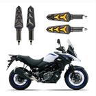 KIT 4 Seta Sequencial Pisca de Led Universal Modelo P09S Estrela Moto DL 650V STROM Ano 2004 2005 2006 2007 2008 2009