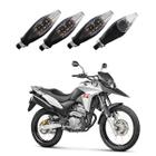 KIT 4 Setas Esportiva Pisca de Led Modelo P30 Para Moto Honda  XRE 300 ABS 2010 2011 2012 2013 2014 2015