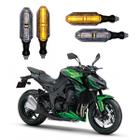 KIT 4 Setas Esportivas Pisca de Led Modelo P26 Para Moto KAWASAKI Z 1000 Ano 2010 2011 2012 2013 2014 2015 - Stallion