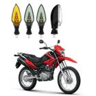 KIT 4 Setas Sequenciais Pisca de Led Modelo P35 Para Moto Honda NXR 150 BROS ESD 2010 2011 2012 2013 2014 2015