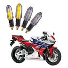 Kit 4 Setas Sequenciais Pisca de Led Universal Modelo P50S Moto CBR 600RR 2010 2011 2012 2013 2014 2015 - Stallion P50S