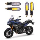 Kit 4 Setas Sequenciais Pisca Led Universal Modelo P50S Moto MT09 TRACKER 2004 2005 2006 2007 2008 2009 2010 2011 2012